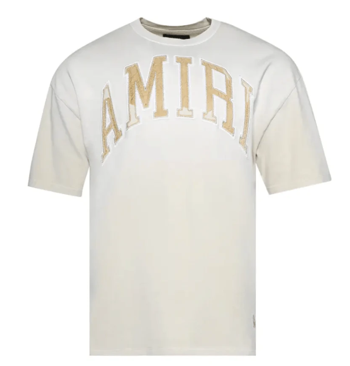 Amiri Vintage Oversized Tee Beige