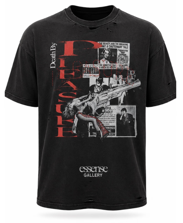 Essense Gallery Pleasures tee blk