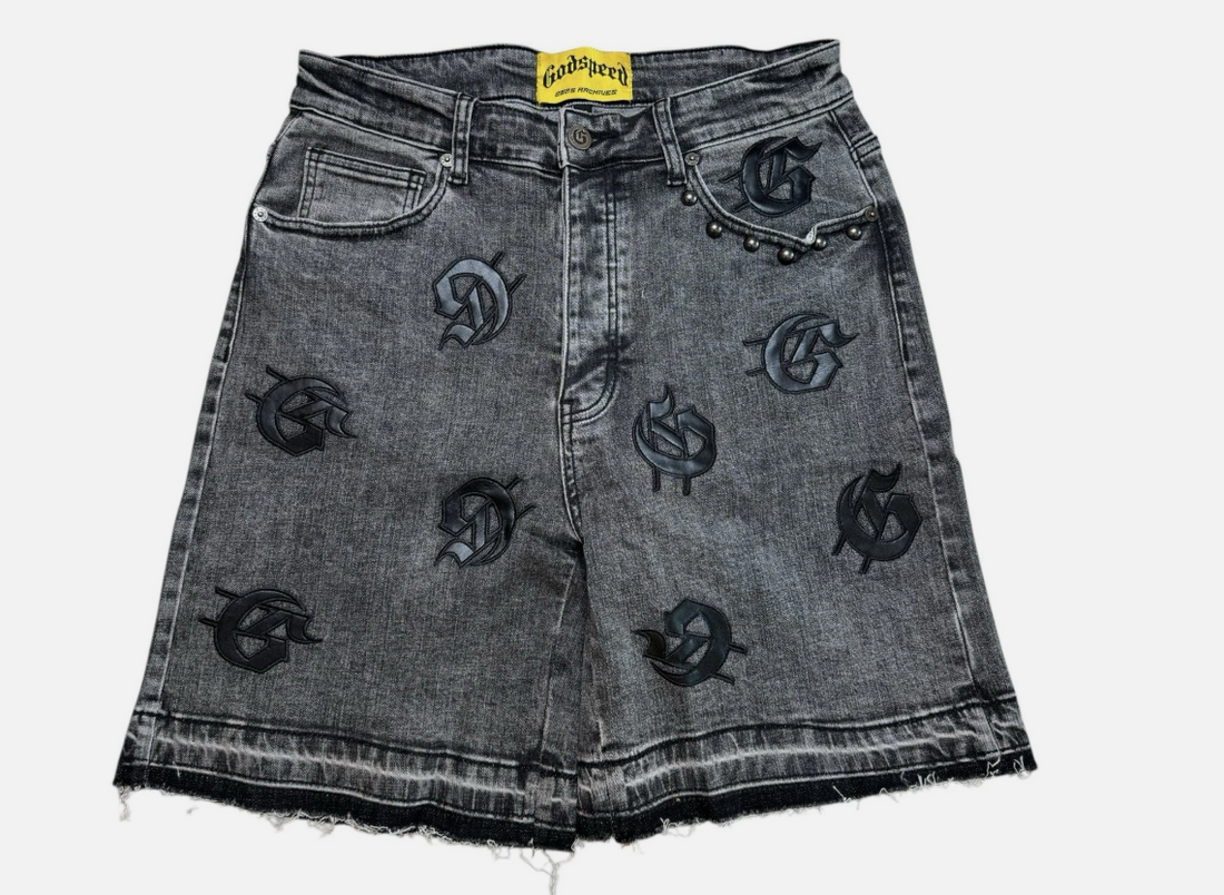 Godspeed Infinity Denim Shorts Blue