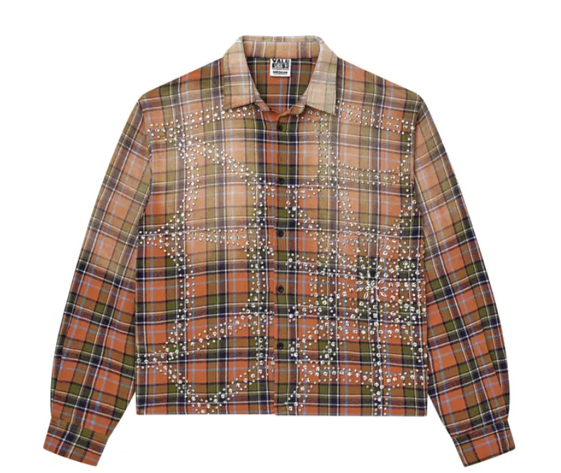Vale Forever Pumpkin Patch Flannel 'Orange/Green'