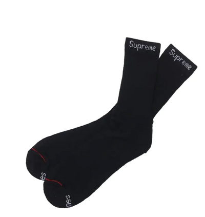 Supreme Socks Black Image