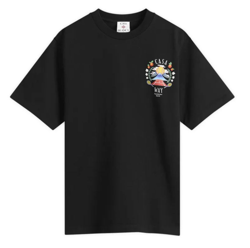 Casa Way Mountain Tee | Black
