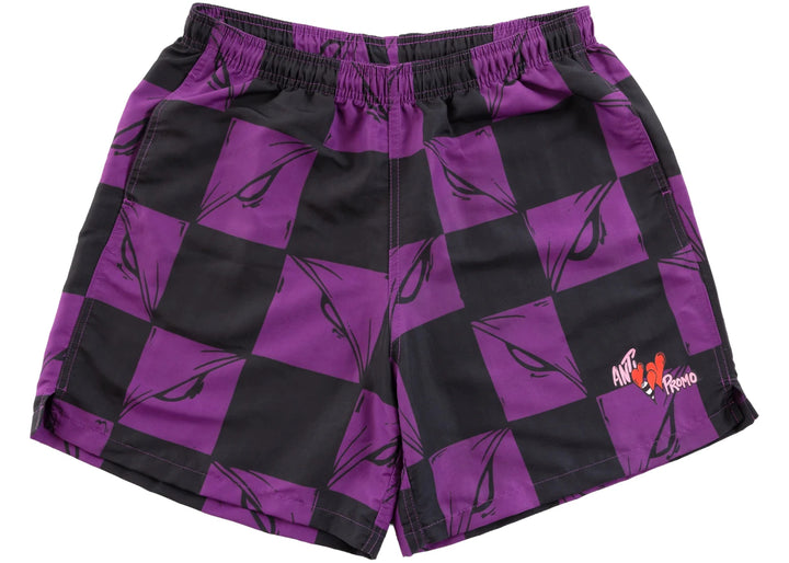 Anti Promo Nylon Shorts Purple Multicolor
