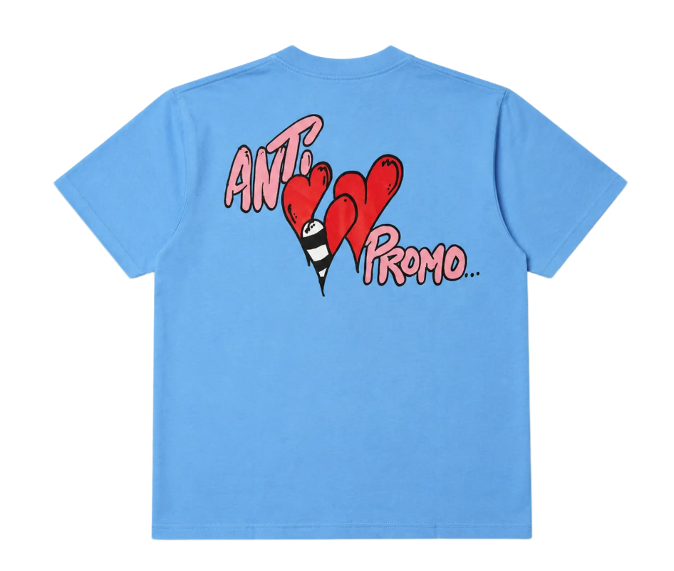 Anti Promo Heart Tee Blue