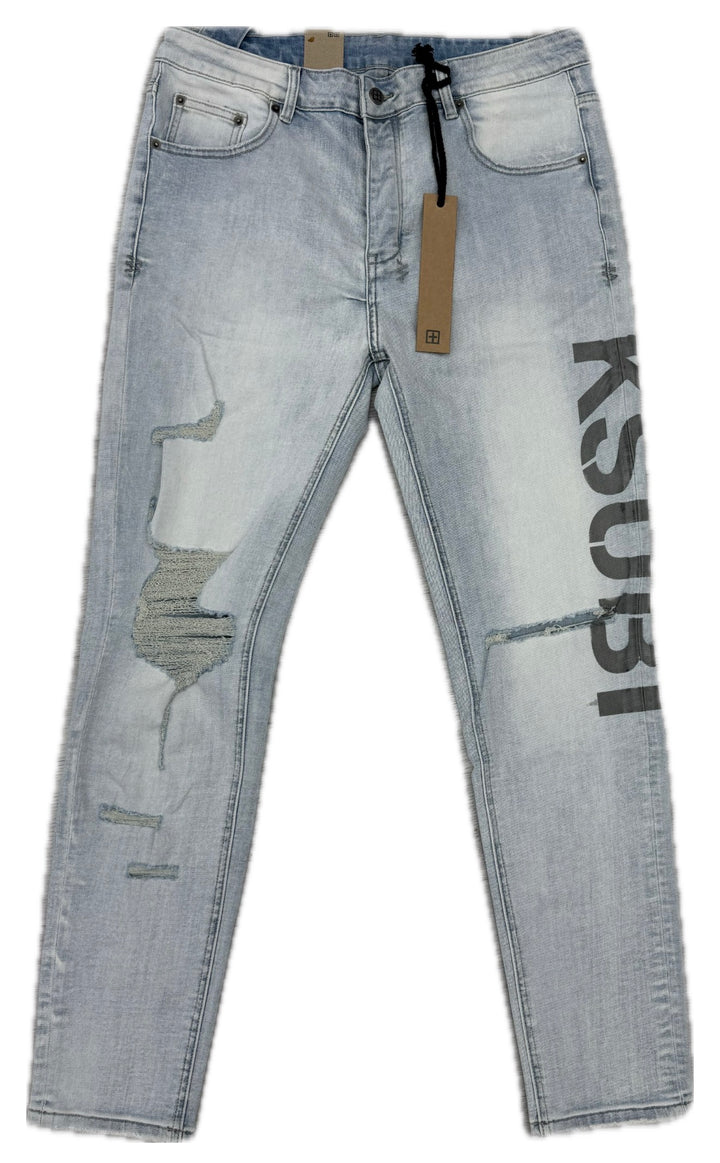 Ksubi Phase Out Stencil Jeans