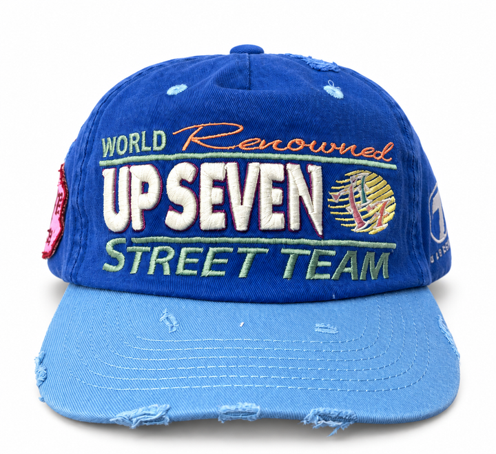 UP7SKATE BLUE STRIP INTL STREET TEAM HAT