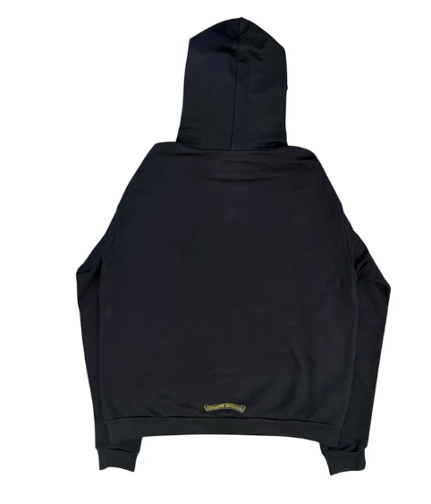 Chrome Hearts Black & Army Olive Green Logo Hoodie