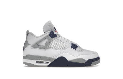 Jordan 4 Retro White Midnight Navy Image