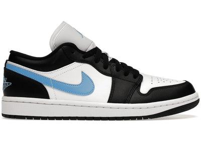 Jordan 1 Low Black University Blue White (Women's) Image
