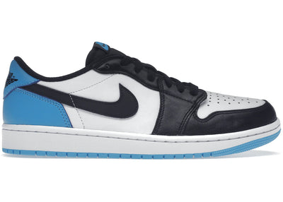 Jordan 1 Retro Low OG Black Dark Powder Blue Image