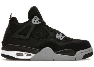 Jordan 4 Retro Black Canvas (GS) Image