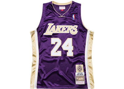 Mitchell & Ness Kobe Bryant HOF NBA Authentic Jersey Purple Image